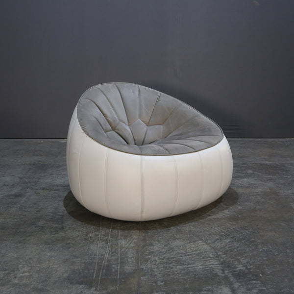 Ligne Roset Grey Ottoman Armchair by Noé Duchaufour - Lawrance @ REHAUS