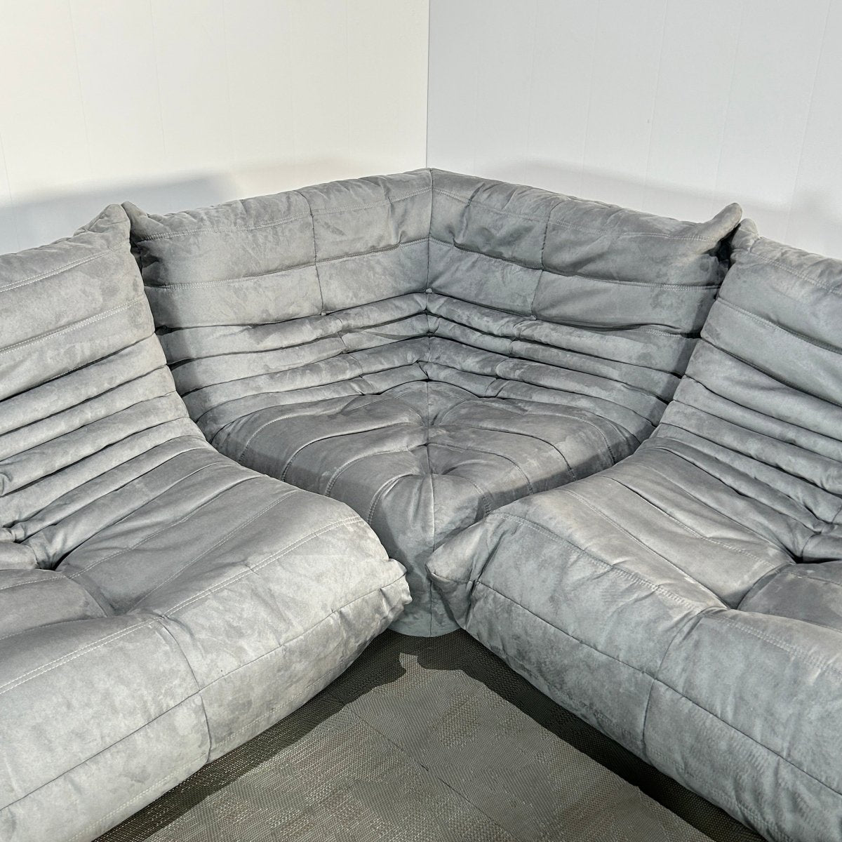 Ligne Roset Grey Togo Five Set by Michel Ducaroy @ REHAUS