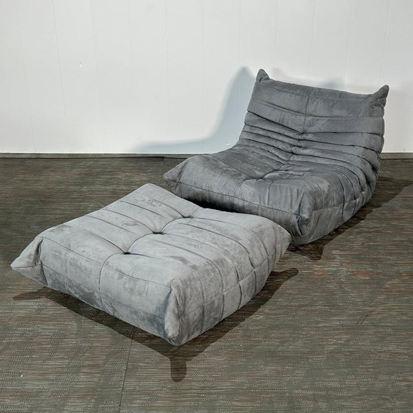 Ligne Roset Grey Togo Five Set by Michel Ducaroy @ REHAUS