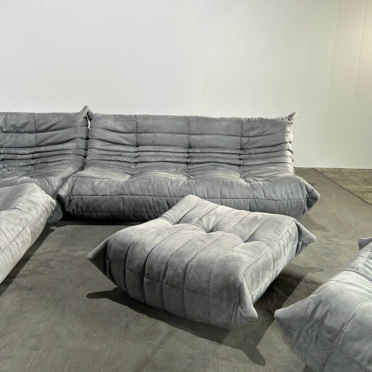 Ligne Roset Grey Togo Five Set by Michel Ducaroy @ REHAUS