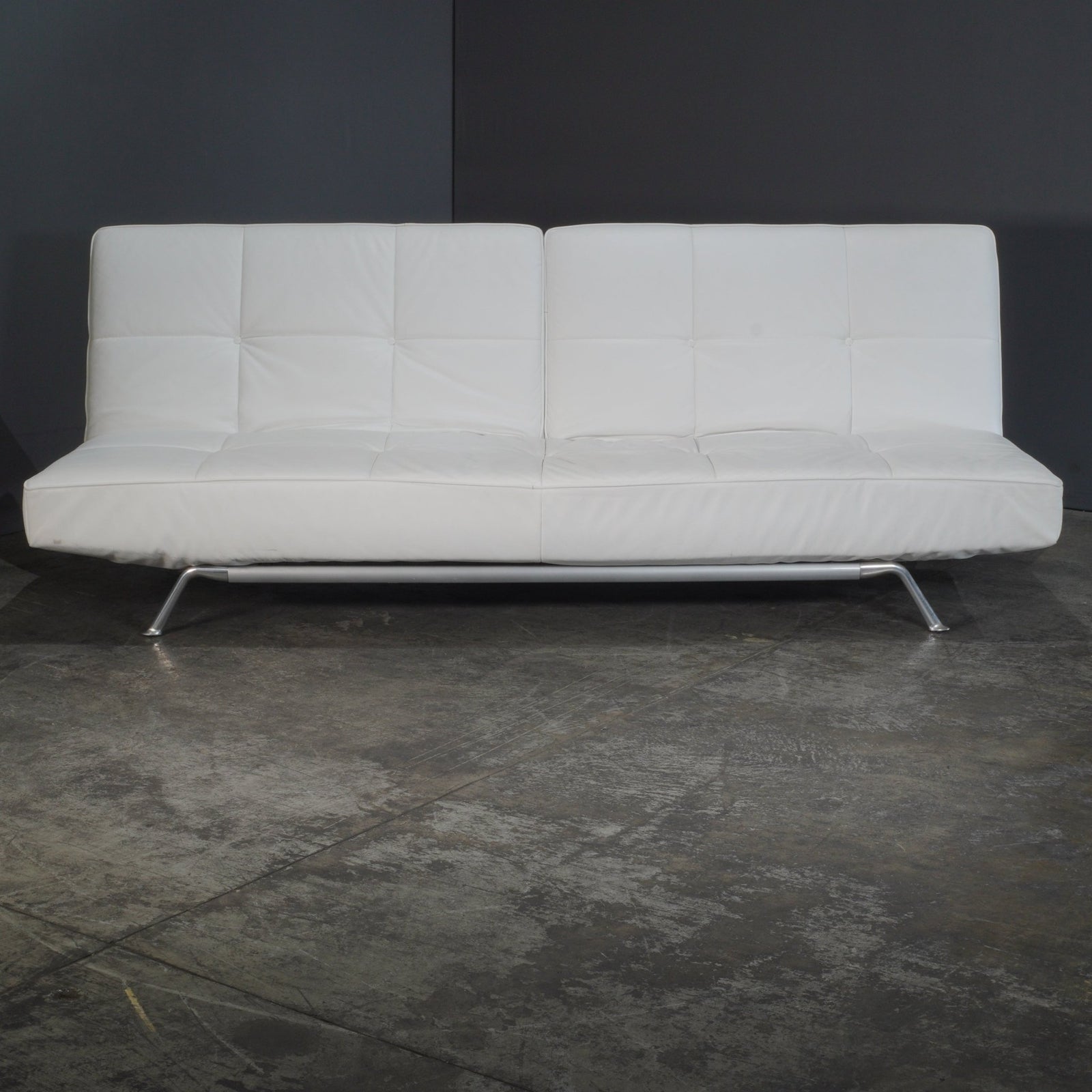 Ligne Roset Leather Smala Sofa by Pascal Mourgue @ REHAUS