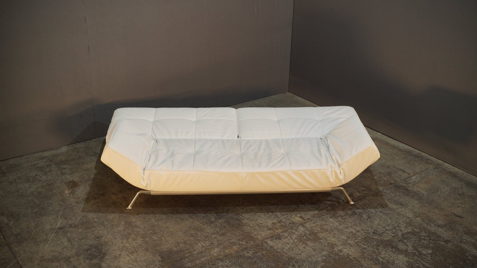 Ligne Roset Leather Smala Sofa by Pascal Mourgue @ REHAUS