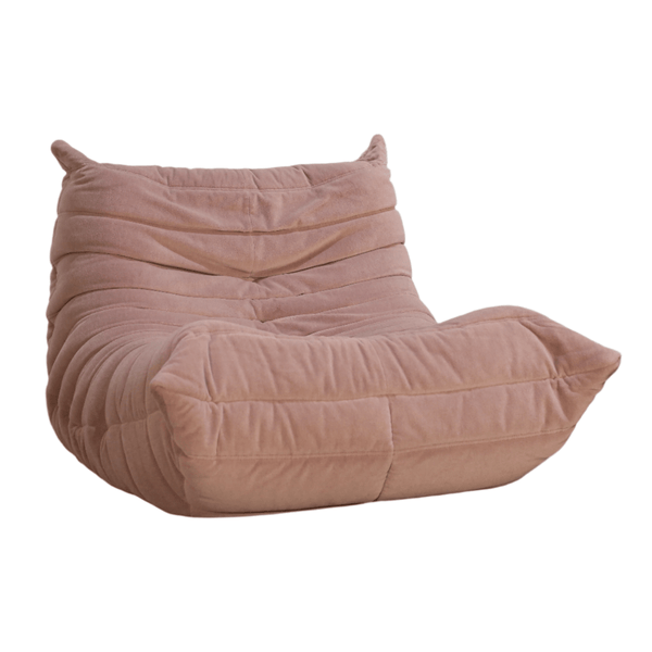 Ligne Roset Light Pink Togo Armchair by Michel Ducaroy @ REHAUS