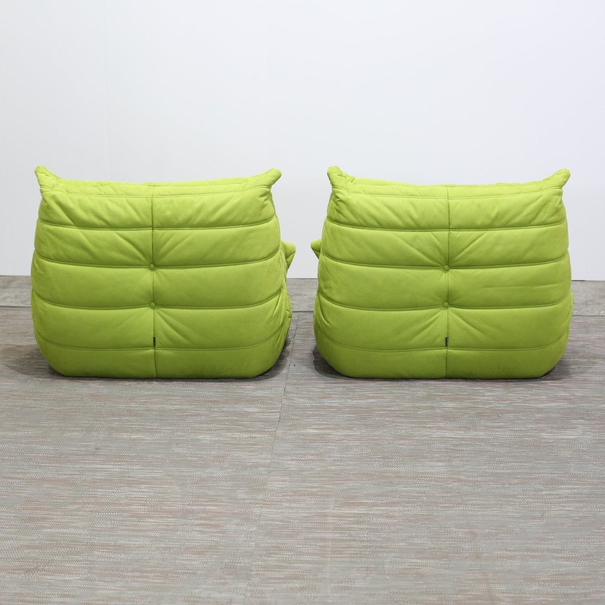 Ligne Roset Lime Green Togo Fireside Chair by Michel Ducaroy @ REHAUS