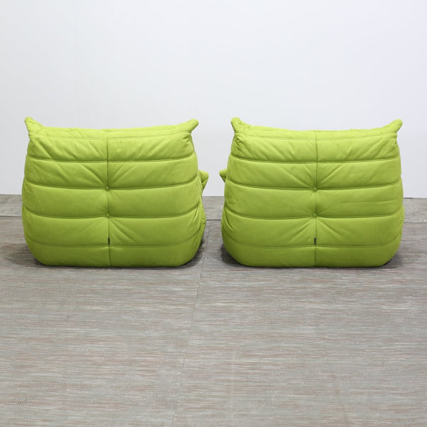 Ligne Roset Lime Green Togo Fireside Chair by Michel Ducaroy @ REHAUS