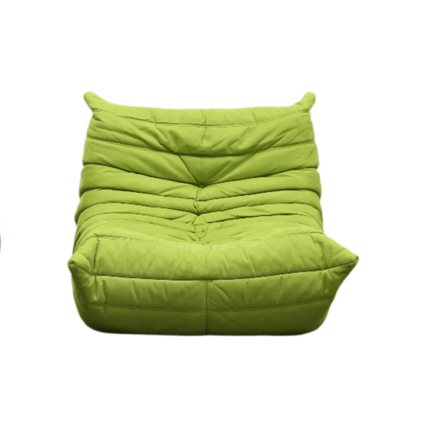 Ligne Roset Lime Green Togo Fireside Chair by Michel Ducaroy