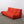 Ligne Roset Orange Modular Togo Sofa and Footstool by Michel Ducaroy, Set of Five @ REHAUS