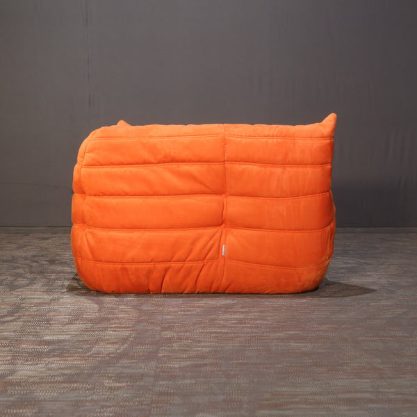 Ligne Roset Orange Togo Corner Armchair by Michel Ducaroy @ REHAUS