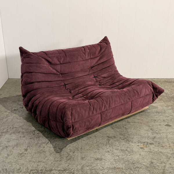 Ligne Roset Plum Modular Togo Sofa by Michel Ducaroy, Set of Three @ REHAUS