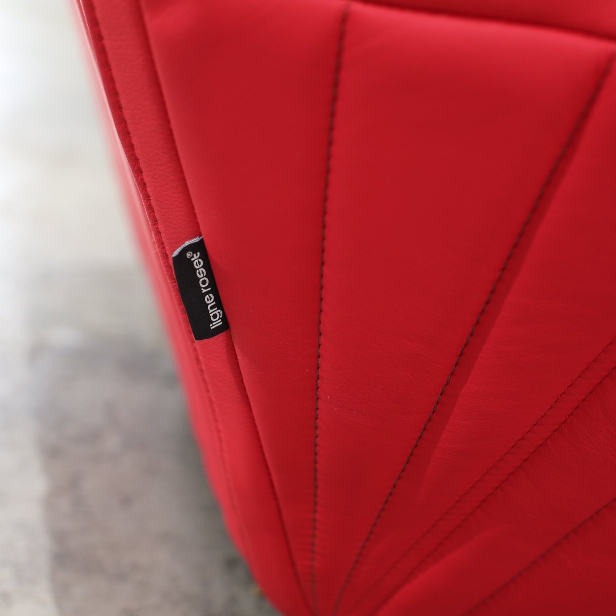 Ligne Roset Red Facett Armchair by R. & E. Bouroullec @ REHAUS