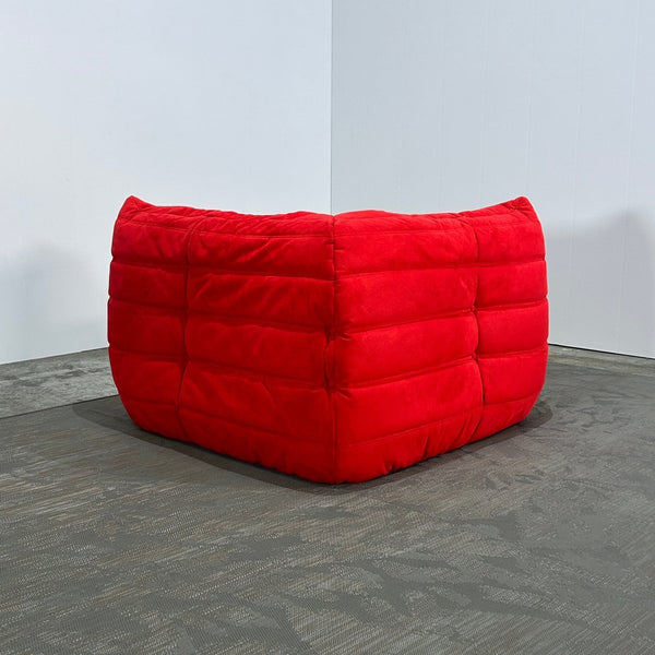 Ligne Roset Red Modular Togo Sofa by Michel Ducaroy, Set of Four @ REHAUS