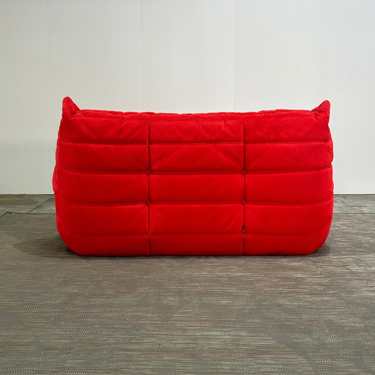Ligne Roset Red Modular Togo Sofa by Michel Ducaroy, Set of Four @ REHAUS