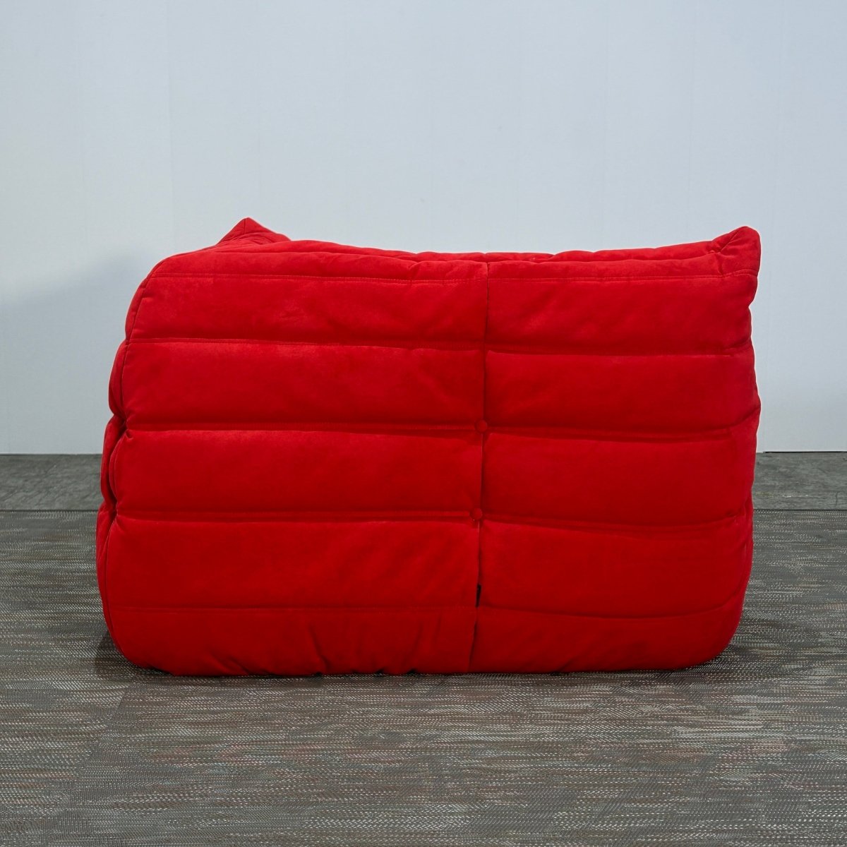 Ligne Roset Red Modular Togo Sofa by Michel Ducaroy, Set of Three @ REHAUS