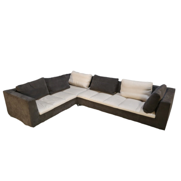 Ligne Roset - Shaped Sofa with Alcantara Upholstery @ REHAUS