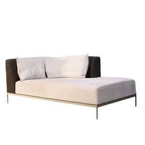 Ligne Roset Sofa Reupholstered in Alcantara Fabric @ REHAUS