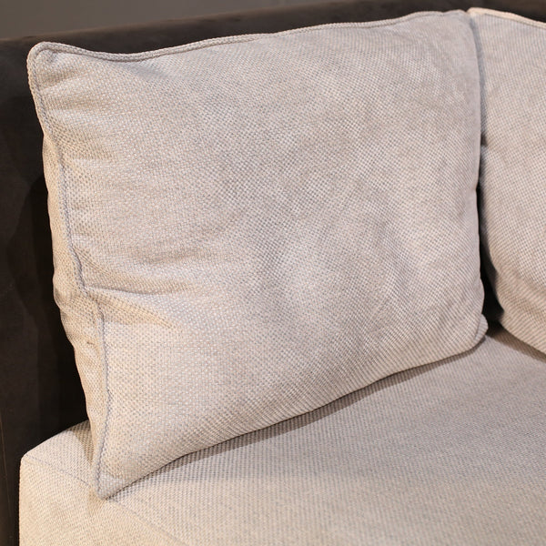 Ligne Roset Sofa Reupholstered in Alcantara Fabric @ REHAUS