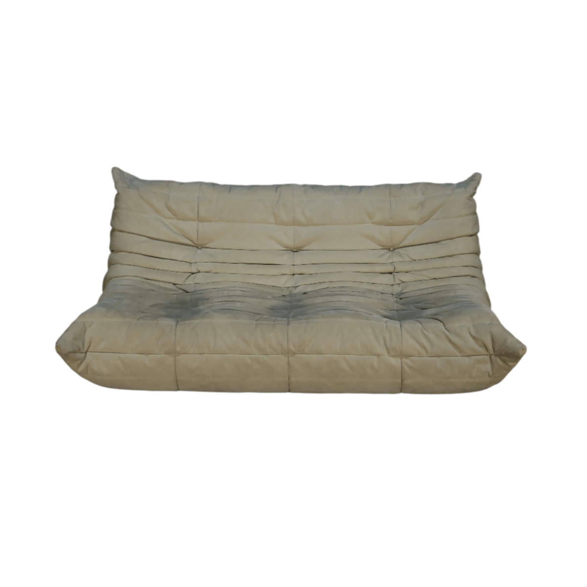 Ligne Roset Three Seater Green Togo Sofa by Michel Ducaroy @ REHAUS