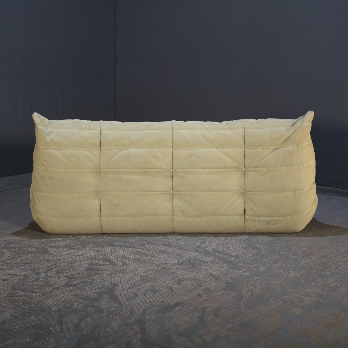 Ligne Roset Three Seater Green Togo Sofa by Michel Ducaroy @ REHAUS