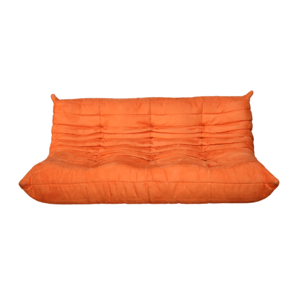 Ligne Roset Three Seater Orange Togo by Michel Ducaroy @ REHAUS