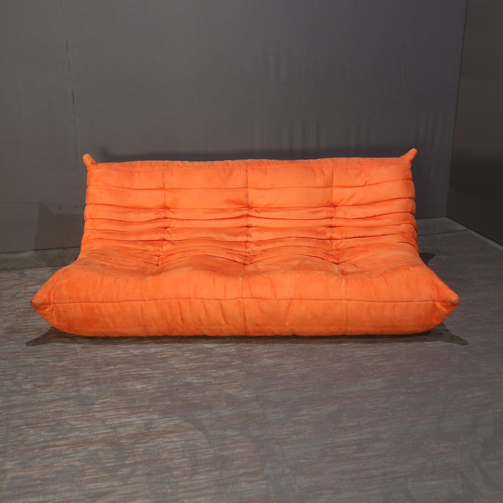 Ligne Roset Three Seater Orange Togo by Michel Ducaroy @ REHAUS