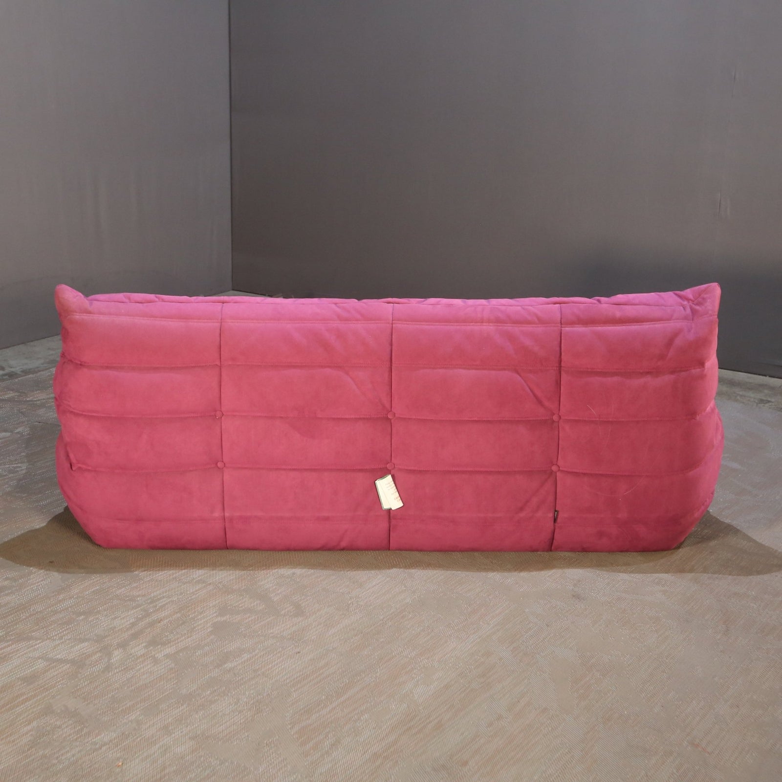 Ligne Roset Three Seater Pink Togo Sofa by Michel Ducaroy @ REHAUS