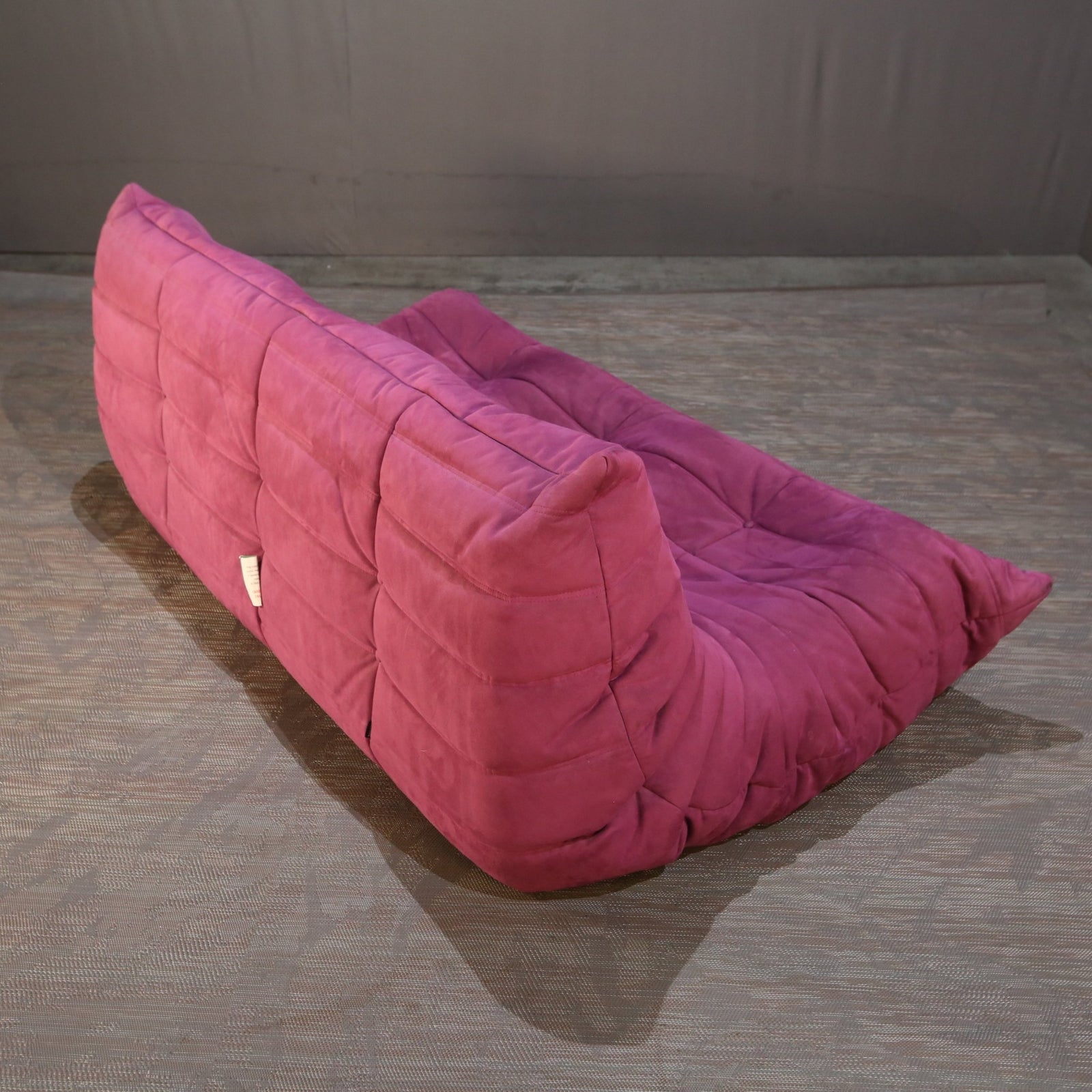 Ligne Roset Three Seater Pink Togo Sofa by Michel Ducaroy @ REHAUS