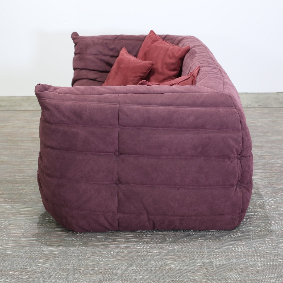Ligne Roset Togo Medium Sofa and Ottoman by Michel Ducaroy, Set of Two @ REHAUS