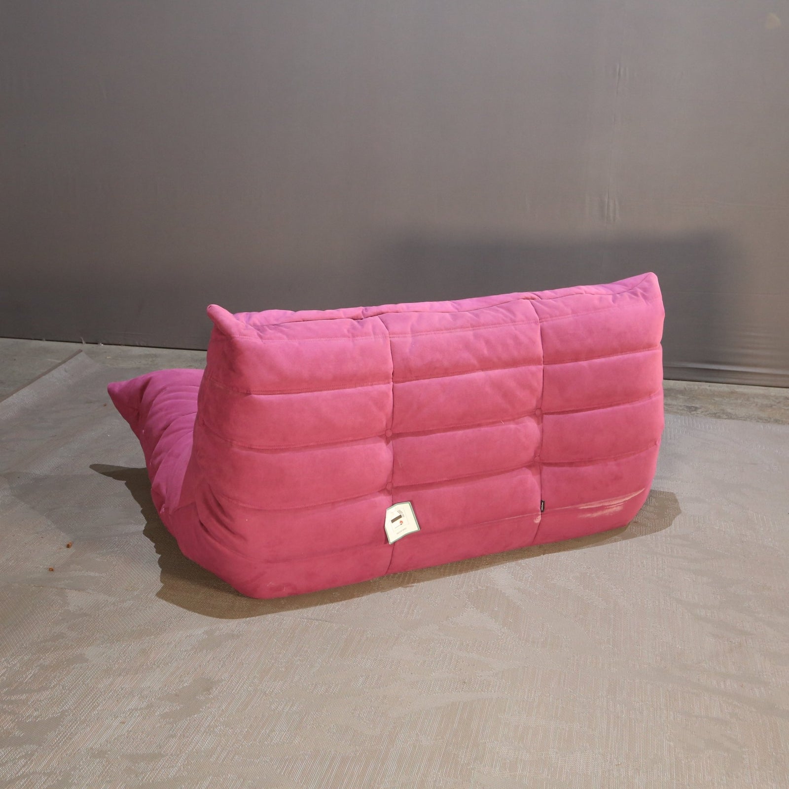 Ligne Roset Two Seater Pink Togo Sofa by Michel Ducaroy @ REHAUS