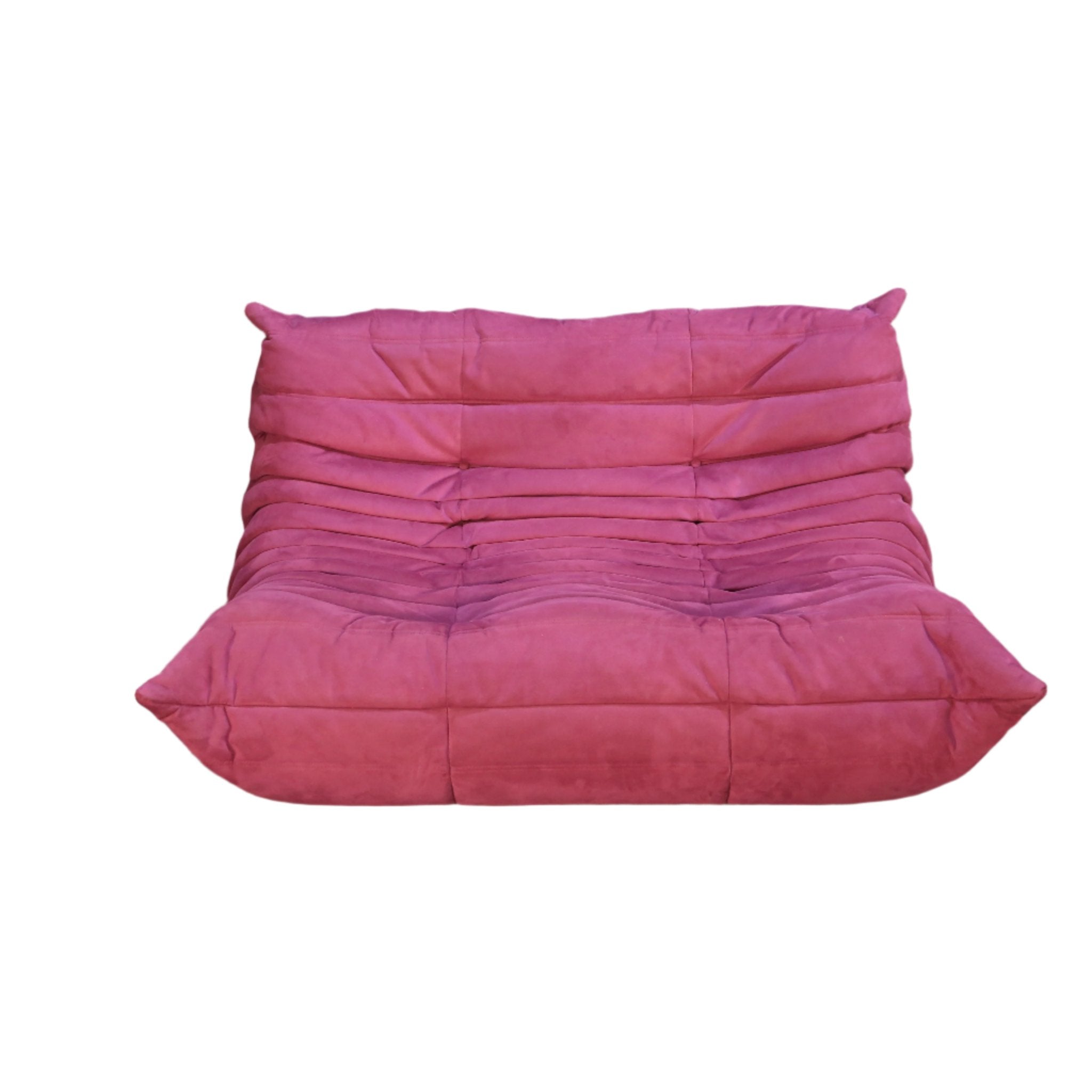 Ligne Roset Two Seater Pink Togo Sofa by Michel Ducaroy @ REHAUS