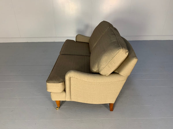 Linley 2.5 - Seat Howard - Design Sofa - In Woven Gold Fabric @ REHAUS