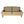 Linley 2.5 - Seat Howard - Design Sofa - In Woven Gold Fabric @ REHAUS