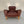 Linley Aston Armchair - In Oxblood Leather @ REHAUS