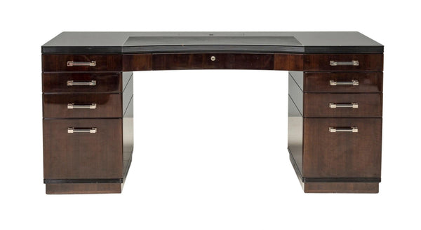 Linley Brown Wooden Executive Writing Desk