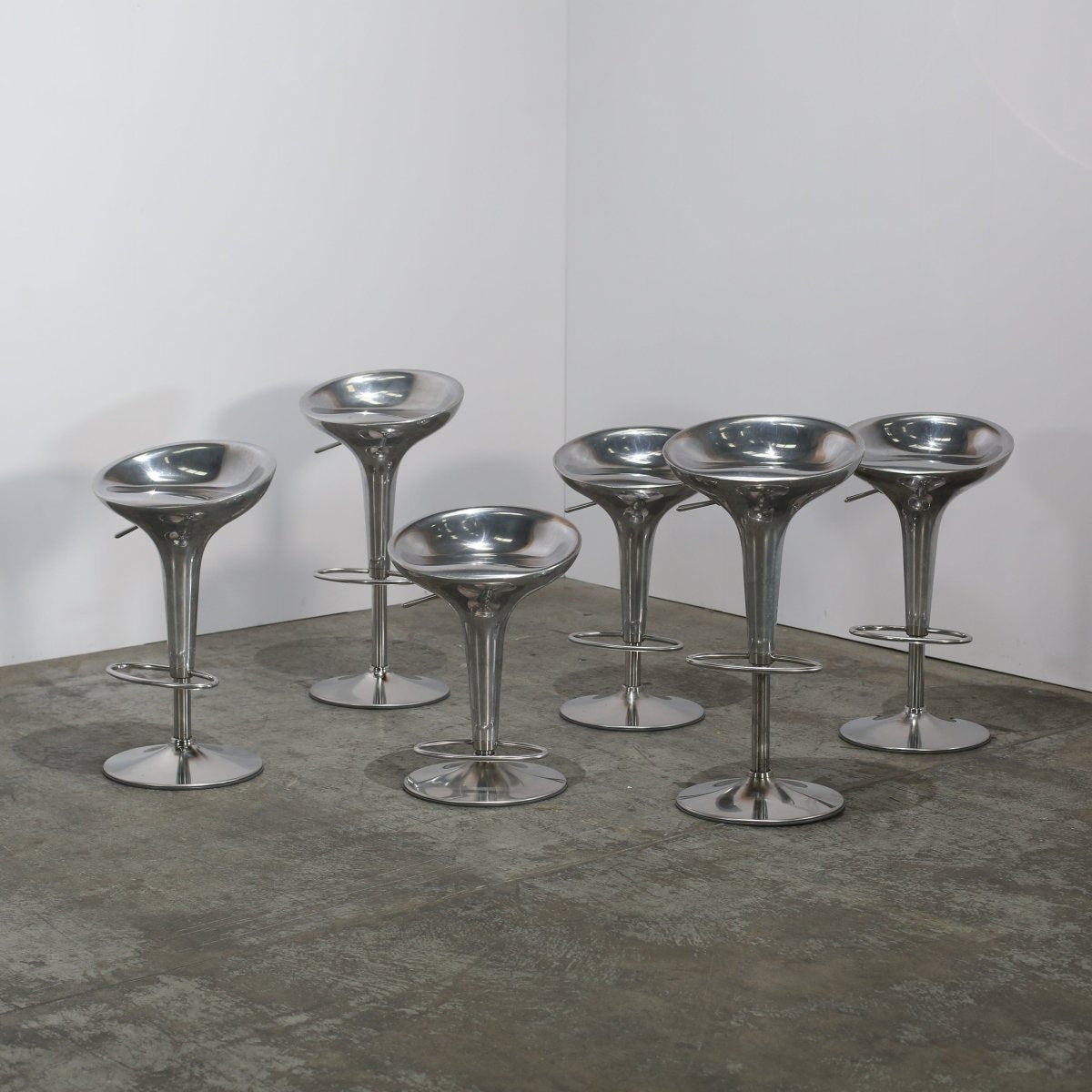 Magis Al Bombo Stools, Set of Six @ REHAUS