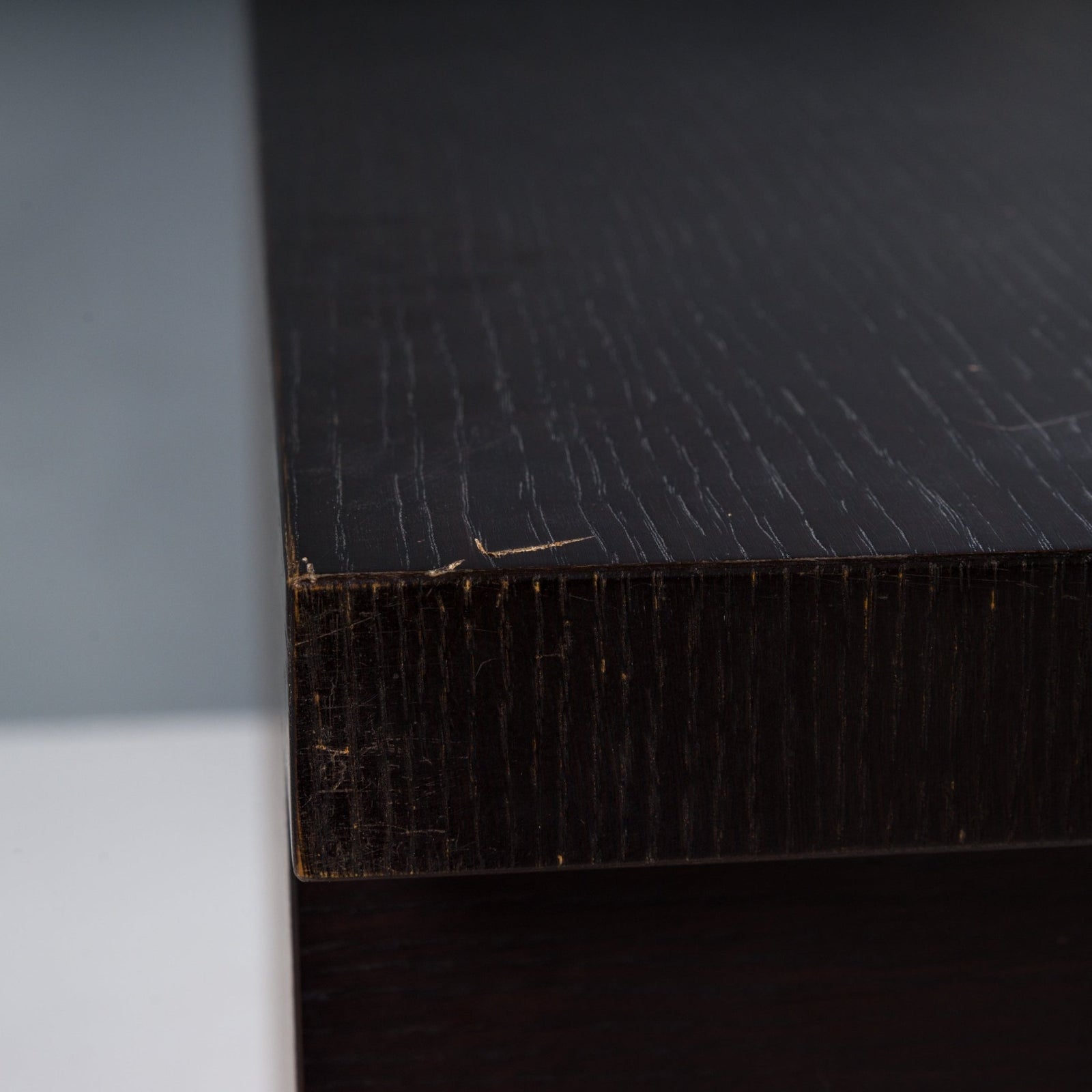 Maxalto B&B Italia Mida Dark Oak and Red Cabinet - REHAUS - Max Alto