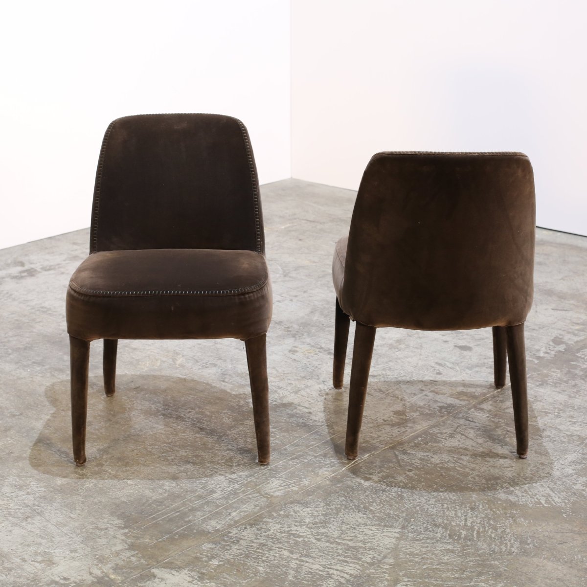 Maxalto Black Febo Dining Chair by Antonio Citterio, Set of Four @ REHAUS