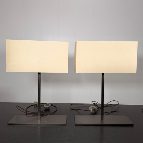Maxalto Leukon Table Lamps by Antonio Citterio, Set of Two @ REHAUS