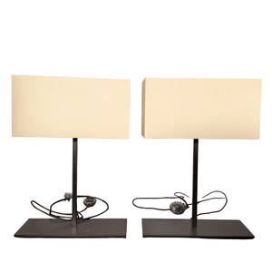 Maxalto Leukon Table Lamps by Antonio Citterio, Set of Two @ REHAUS