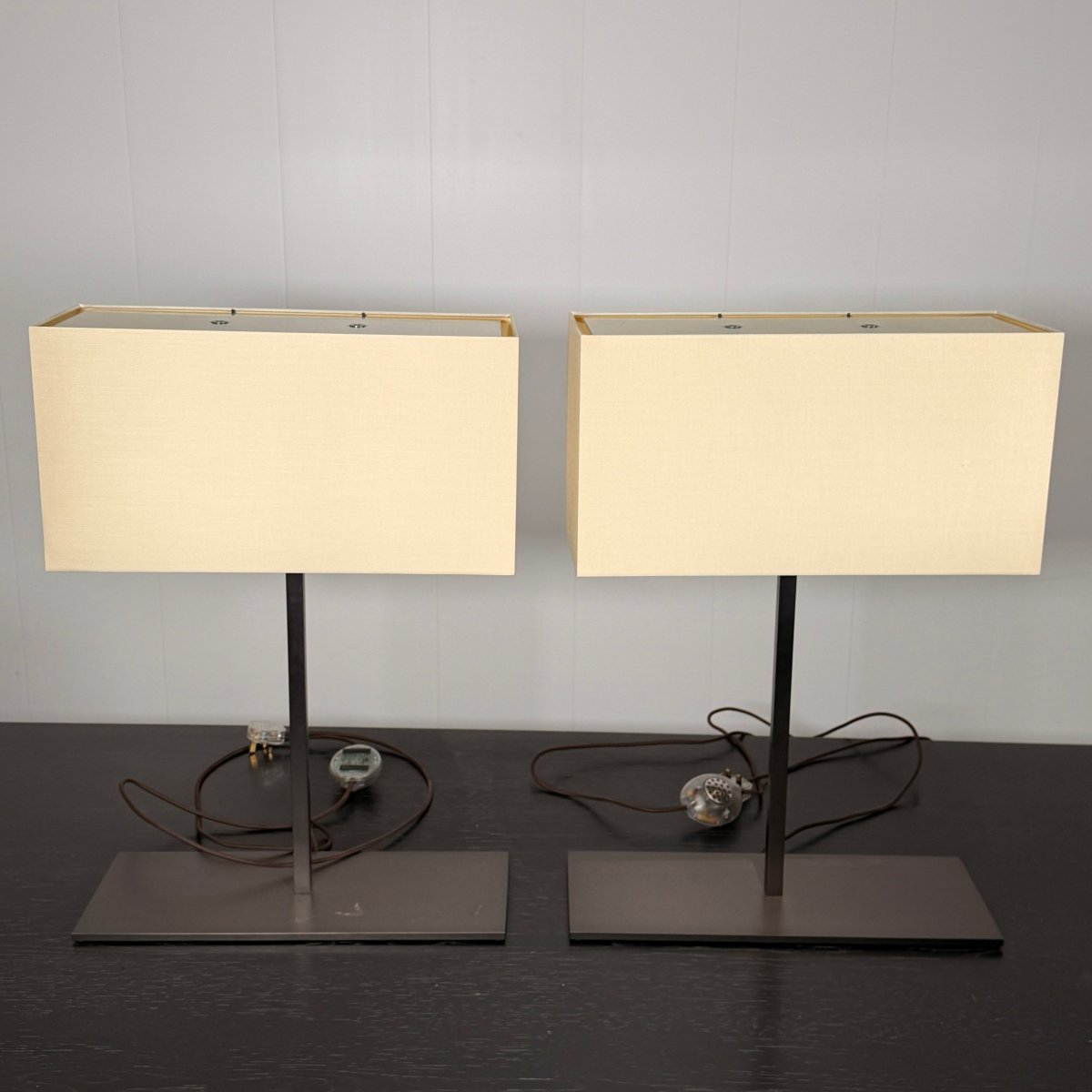 Maxalto Leukon Table Lamps by Antonio Citterio, Set of Two @ REHAUS