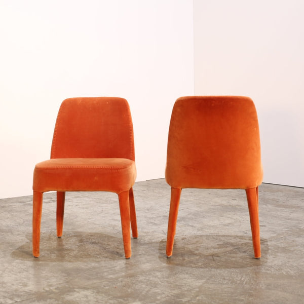 Maxalto Orange Febo Dining Chair by Antonio Citterio, Set of Two @ REHAUS