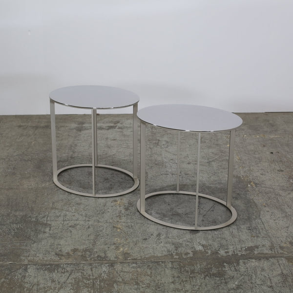 Maxalto Simplice Elios Side Table by Antonio Citterio, Set of Two @ REHAUS