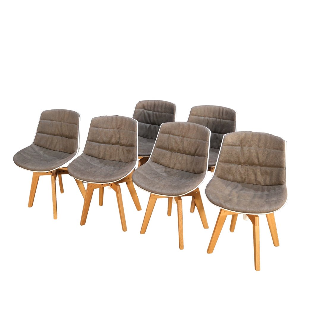 MDF Italia Flow Chair by Jean Marie Massaud, Set of Six @ REHAUS