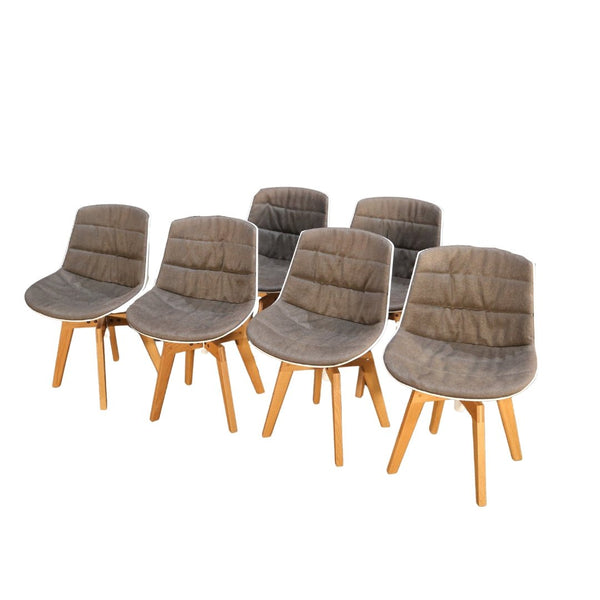MDF Italia Flow Chair by Jean Marie Massaud, Set of Six @ REHAUS