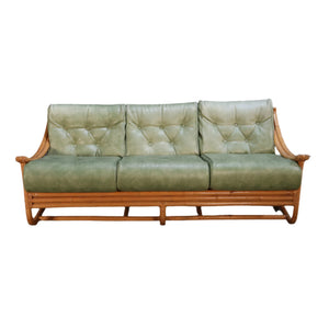 Mid Century Bamboo Sofa by Angraves of Leicester @ REHAUS