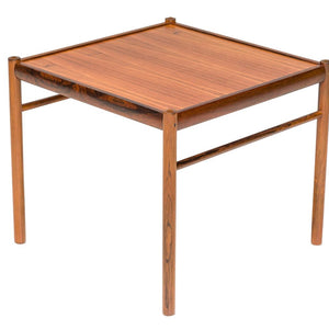 Mid Century Danish Ole Wanscher Rosewood Colonial Side Table by PJ furniture - REHAUS - Ole Wanscher