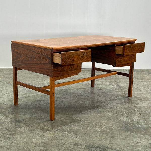 Mid Century Wooden Danish Desk @ REHAUS