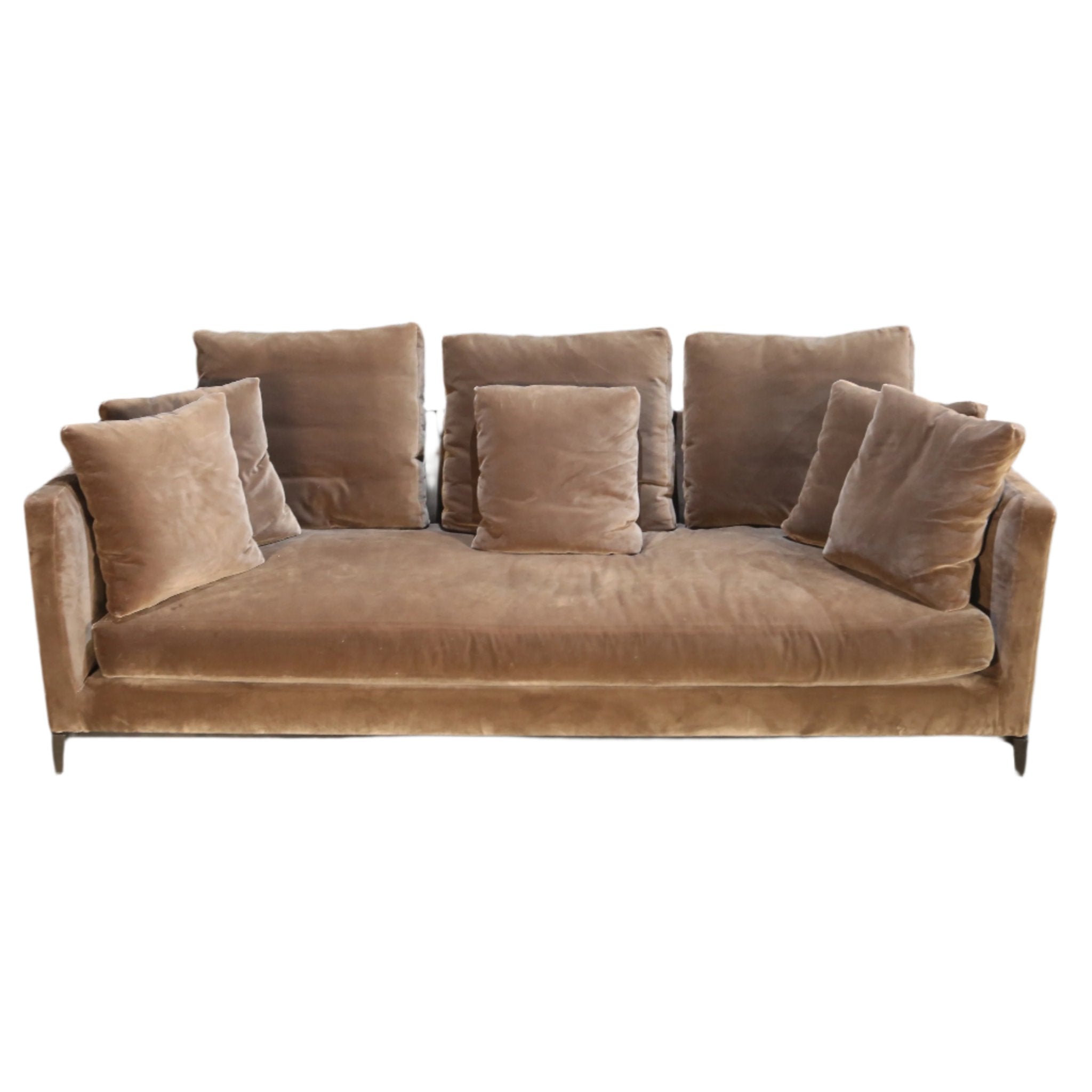 Minotti Andersen Six Seater Slim Sofa by Rodolfo Dordoni @ REHAUS
