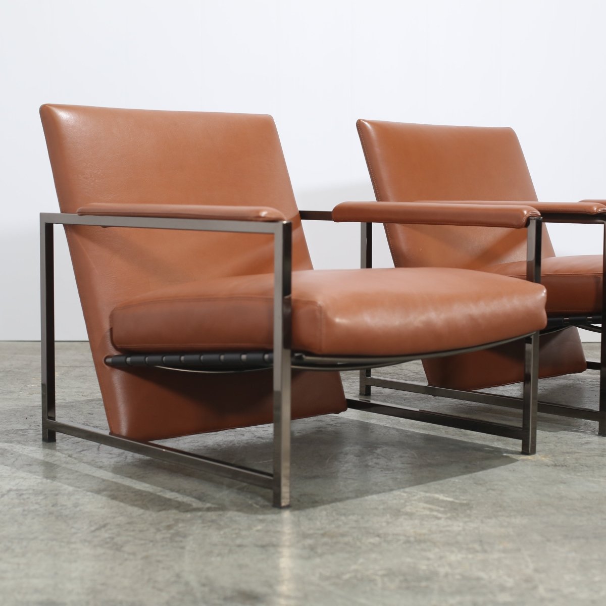 Minotti Atlan Armchairs by Rodolfo Dordoni, Set of Two @ REHAUS