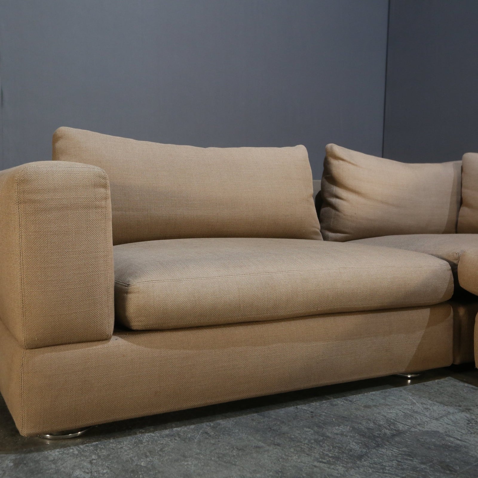 Minotti Beige Sectional Sofa @ REHAUS