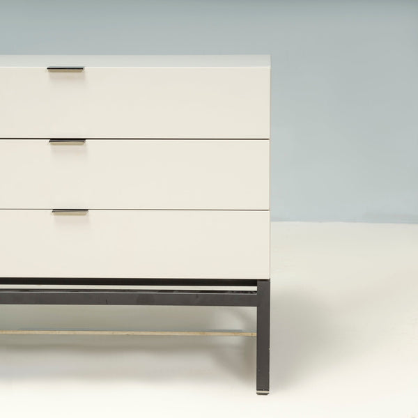 Minotti by Rodolfo Dordoni White Lacquer Harvey Chest of Drawers - REHAUS - Rodolfo Dordoni